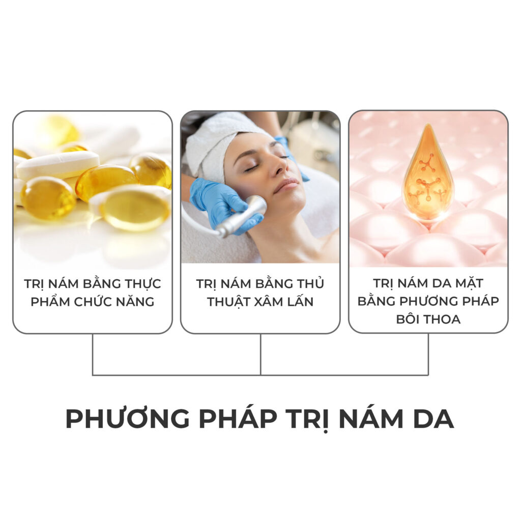 phuong pháp trị nám da mặt